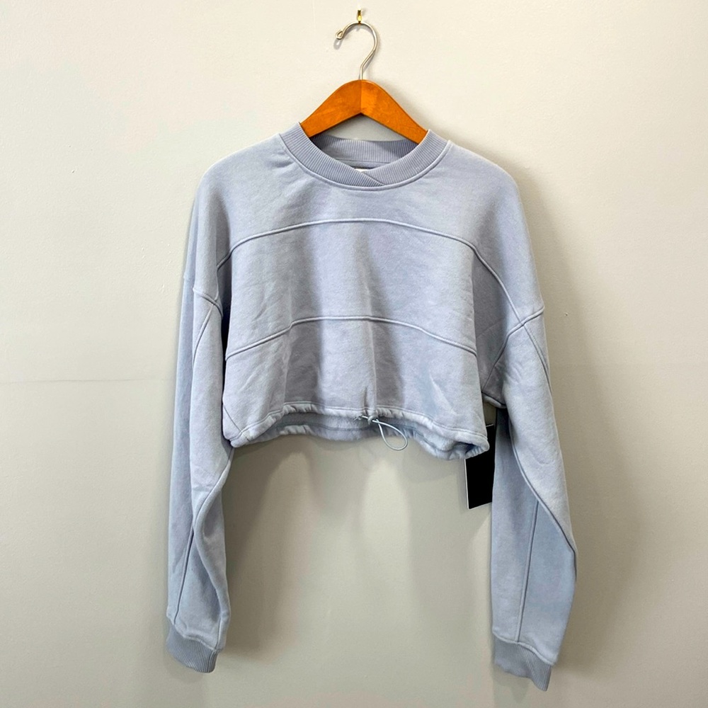 90degree Crop Warm Up Sweatshirt